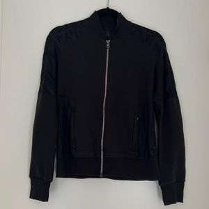 ALO Yoga Black Bomber Jacket